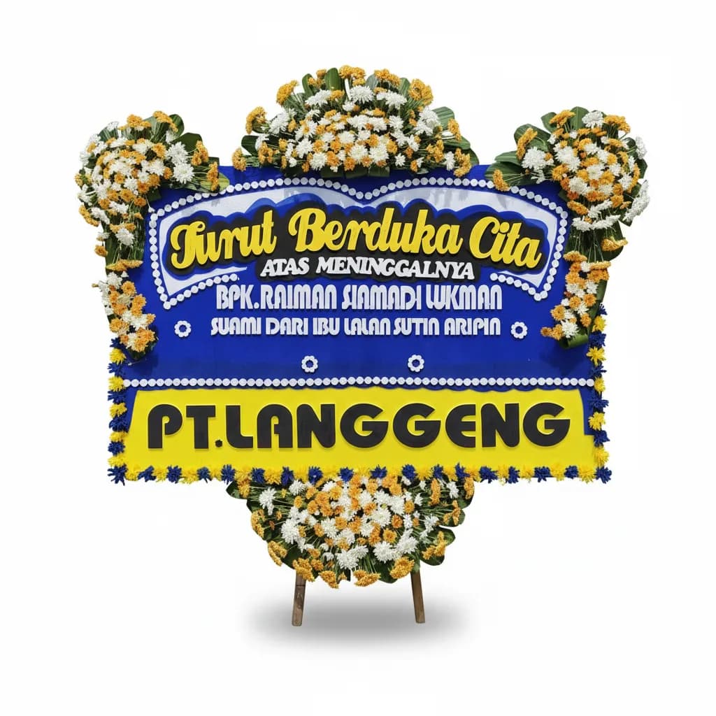 Bunga Papan Duka Cita 13