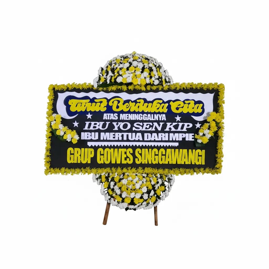 Bunga Papan Duka Cita 5