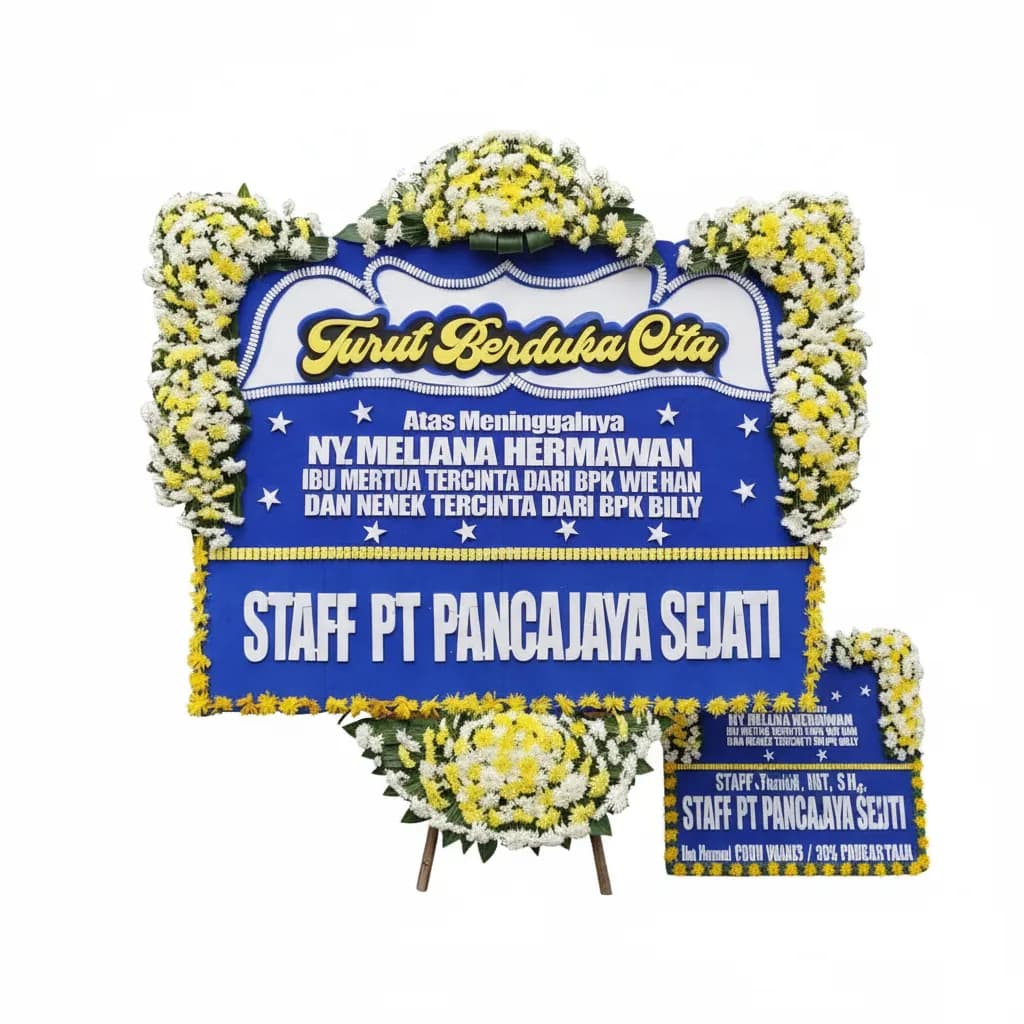 Bunga Papan Duka Cita 6