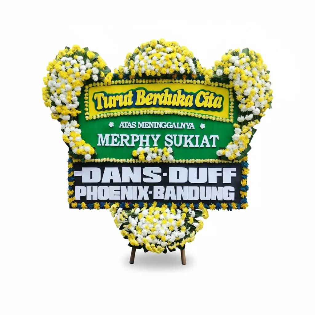 Bunga Papan Duka Cita 8