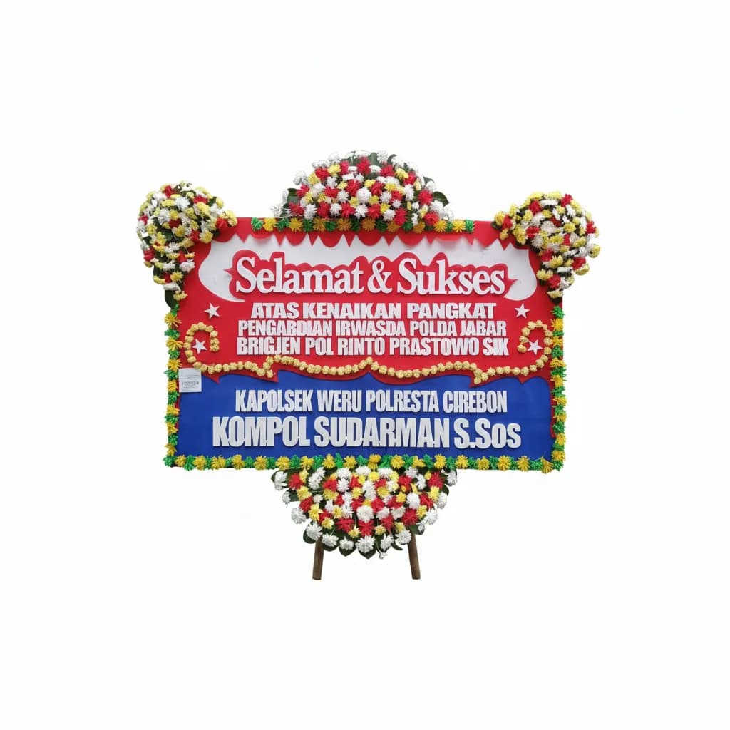 Bunga Papan Selamat dan Sukses 13