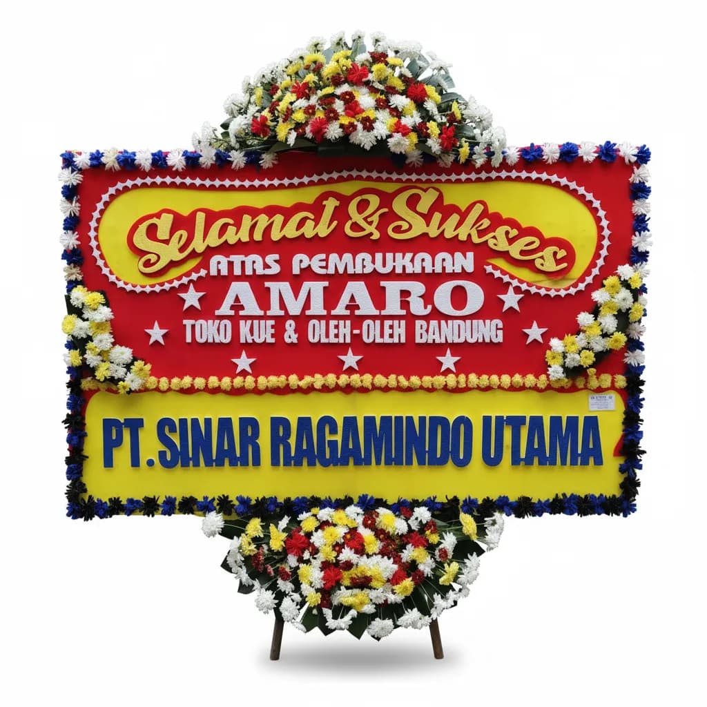 Bunga Papan Selamat dan Sukses 2