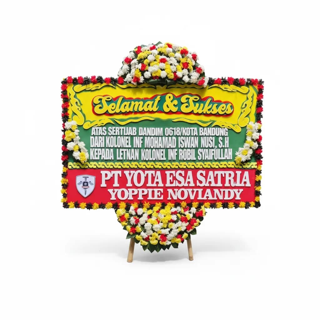 Bunga Papan Selamat dan Sukses 21