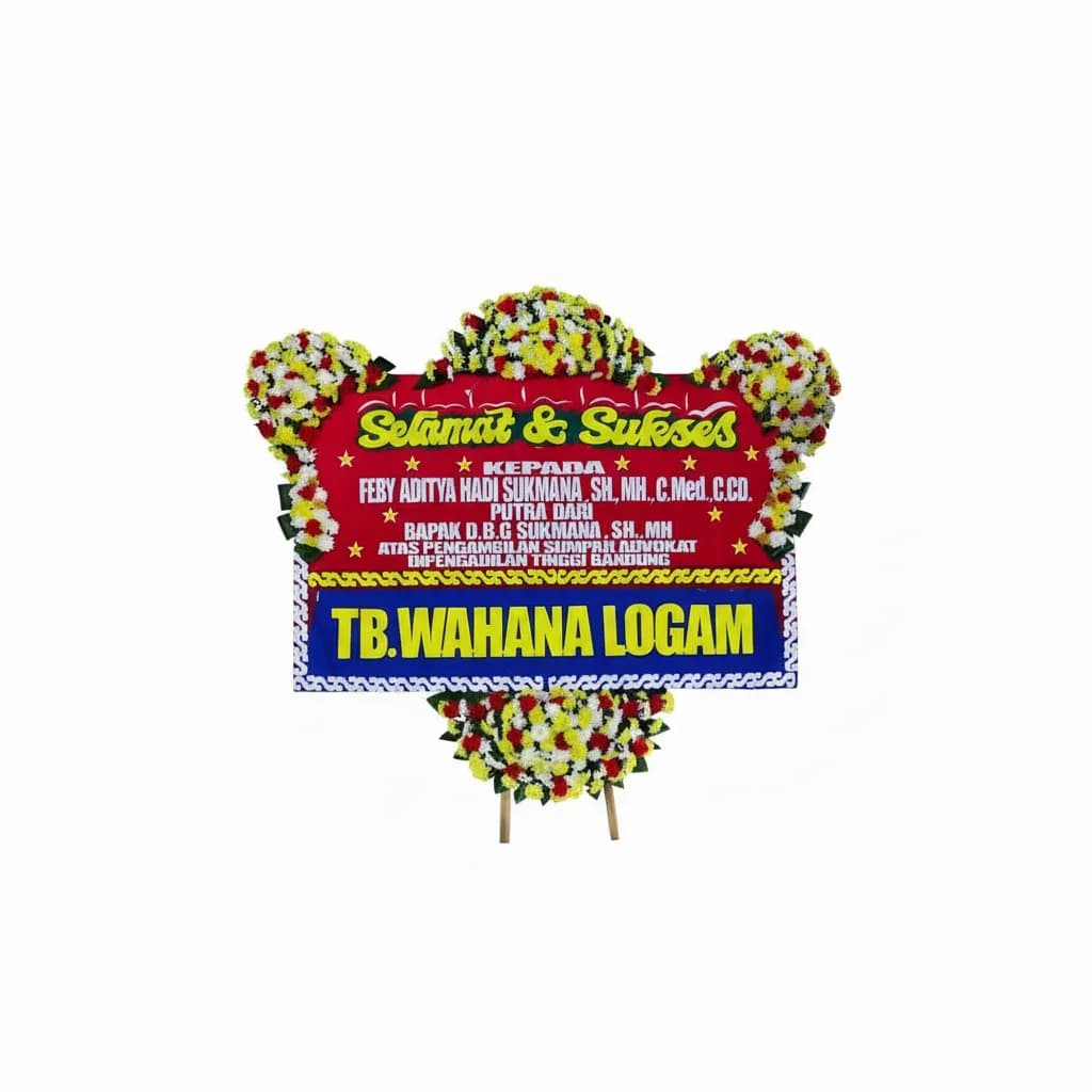 Bunga Papan Selamat dan Sukses 22